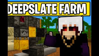 Minecraft Easy Deepslate Farm (No Redstone Required) | Wizrd