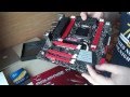 Распаковка Asus Rampage IV Gene