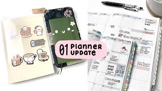 January 2023 Planner Update | Hobonichi & Bullet Journal