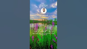ما تيسر من سورة البقرة الآية 214 بصوت الشيخ فارس عباد