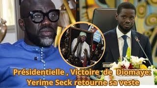 Premiere Reaction : Présidentielle, Victoire de Diomaye : Yérim Seck Retourne sa Veste