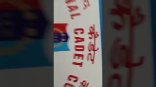 NCC CAMP ATC junior division certificate ♥️♥️♥️🗿🗿