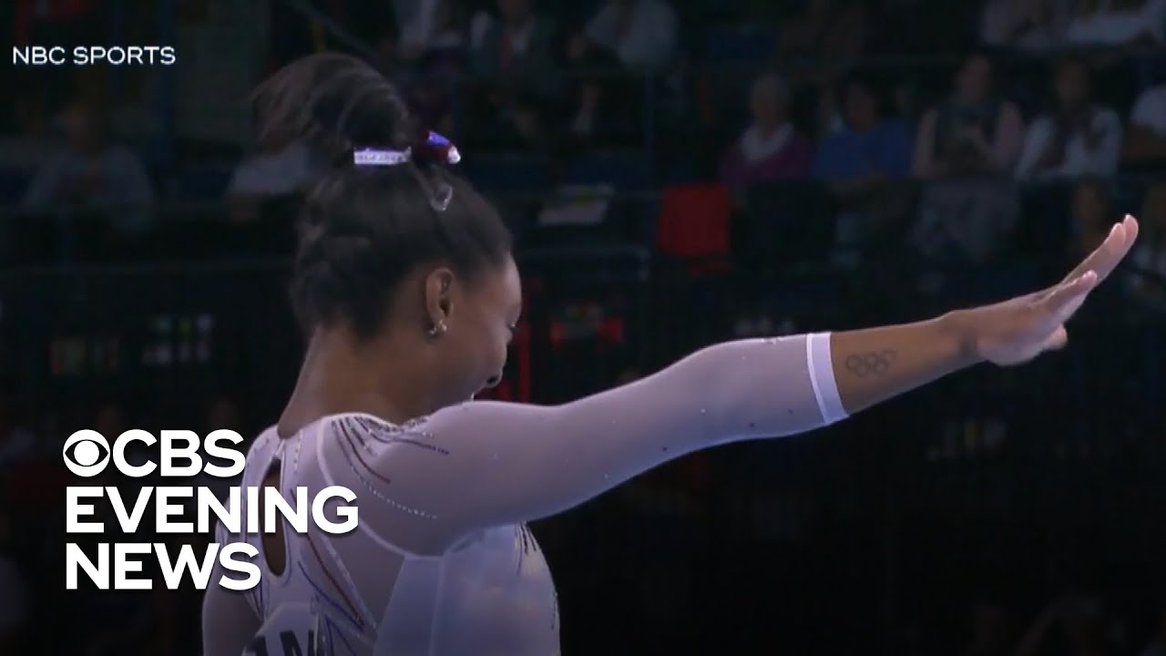 world championships gymnastics 2018 Simone Biles wins fifth all-around gymnastics world title