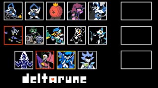 Deltarune Chapter 1&2  All Boss Themes