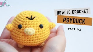 #320 | Amigurumi Psyduck (1/2) | How to crochet Pokémon amigurumi | Free pattern | AmiguWorld