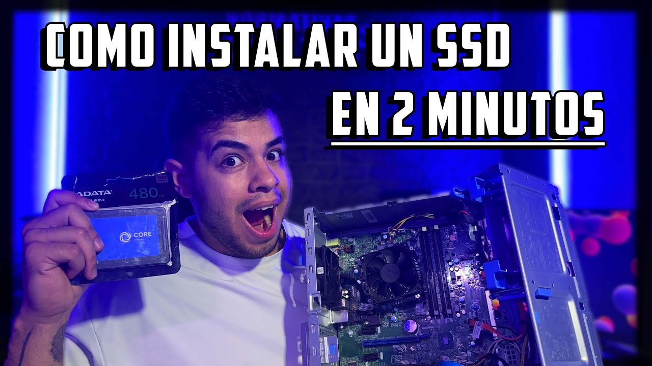 Como Instalar SSD 😎Tutorial🤓 Como Poner un Disco Solido - YouTube