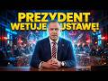Pięć podpisów i jedno weto. Prezydent Karol Nawrocki podjął ważne decyzje | Podcast Wiadomości