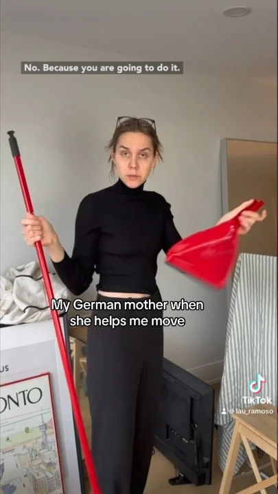 My German mother when she helps me move #shorts