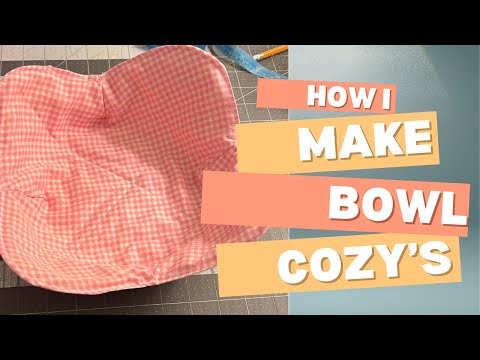 How to Make Reversible Bowl Cozy