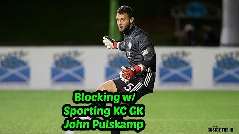 Blocking w/ USMNT Prospect & Sporting KC GK John Pulskamp! (Clip from I18 GK Podcast)