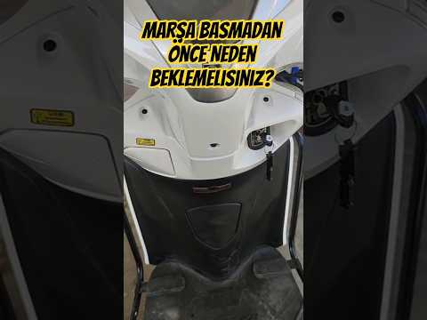Motosiklette Kontağı açınca Neden Beklemek Zorundasınız?