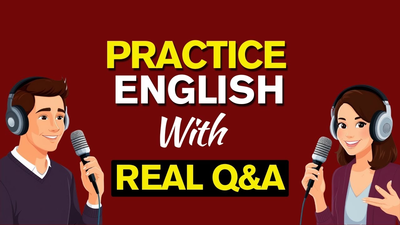 English Speaking Practice: Real Questions & Answers | Conversation ...