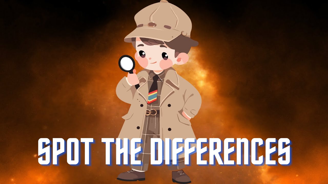 Spot the difference 2 🔍  Find 3 differences in 100 seconds 🧩