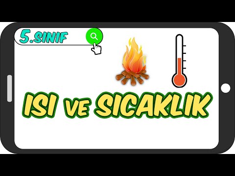 Isı ve Sıcaklık / Taktikli Anlatım 📗 5.Sınıf Fen #2023