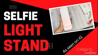 As seen on IG | Selfie Light Stand