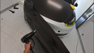 How To Wrap Tesla Front Bumper (Easy)