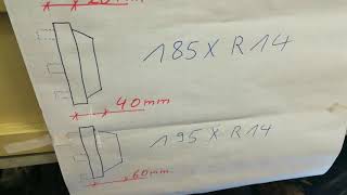 Multicar M24 / M25  Radflansche -- was gibt es für Größen? --Mitas CT-02 6,7-13C