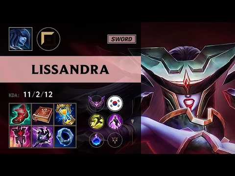 (Sw0rd) Lissandra Top vs Yasuo - KR Master Patch 26.13