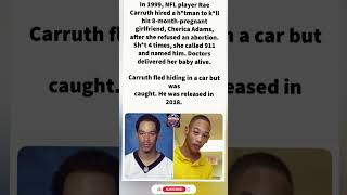a shocking nfl tragedy that still haunts many 💔🏈#nfl #raecarruth#history#crime#sports#truecrime#news