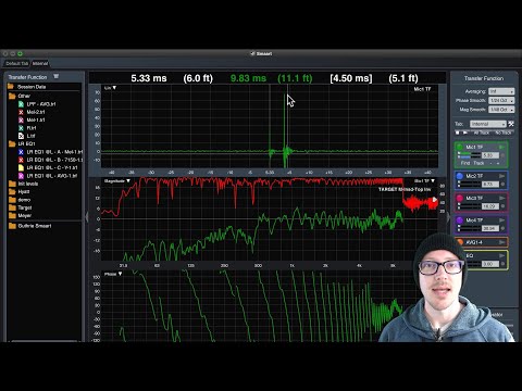 How to Time Align Your Main to Your Front Fill Using Smaart® Live IR