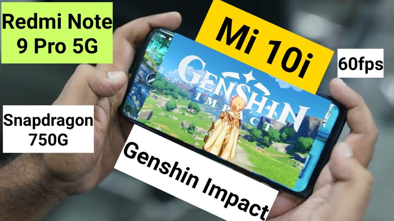 Genshin Impact Redmi Note 9