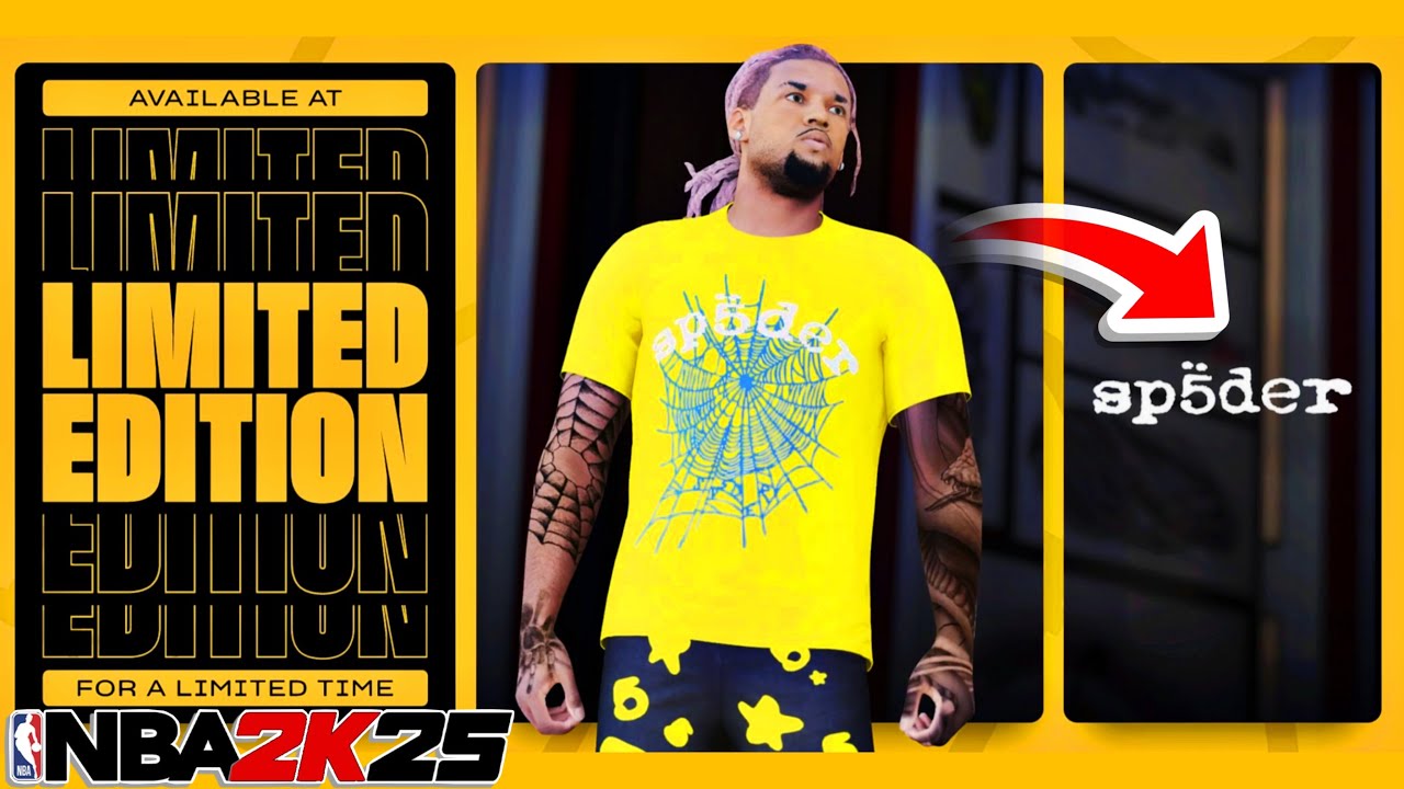 КАК ПОЛУЧИТЬ ОДЕЖДУ SP5DER В NBA 2K25! ТОЛСТОВКИ SP5DER + ФУТБОЛКИ И МНОГОЕ ДРУГОЕ!