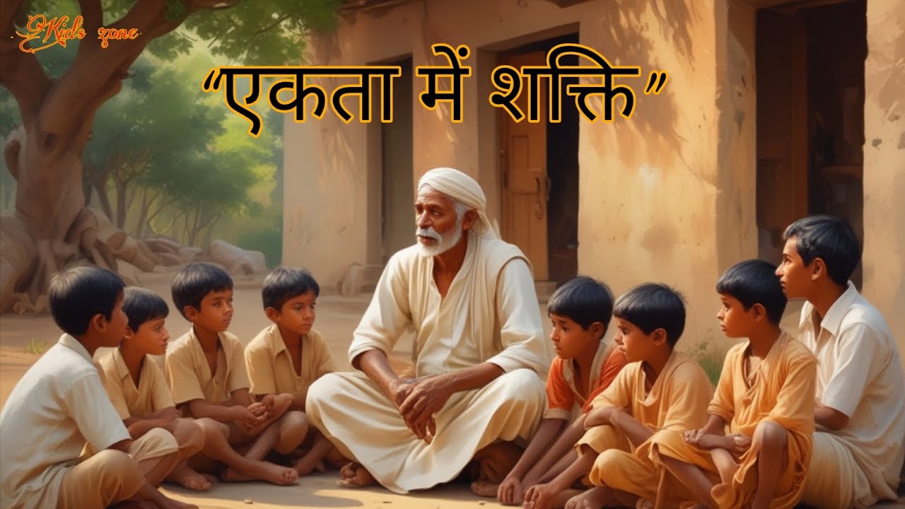 Power of unity ❤️ Moral story, kid's zone 