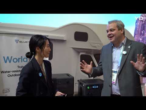 Interview with Director of Portable Power Systems, Phillip Fischer (Bluetti) at CES 2024.