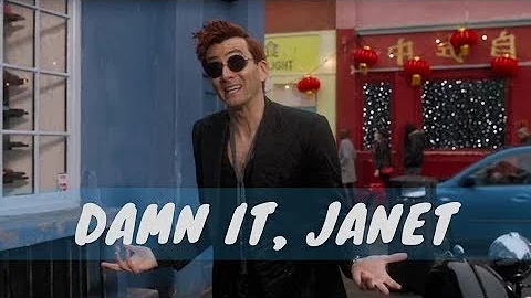 Crowley & Aziraphale - Damn It, Janet (Good Omens)