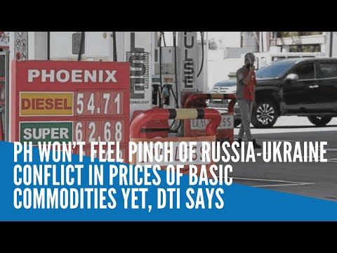 PH won’t feel pinch of Russia-Ukraine conflict in prices of basic commodities yet, DTI says