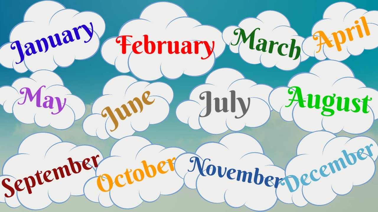 Months Of The Year Song 12 Months Of The Year Preschool Learning months-of-the-year-song-12-months-of-the-year-preschool-learning