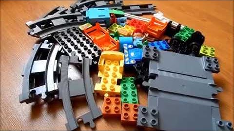 Building Lego Duplo Push Train- Sklapanje Lego Duplo Voza 10810