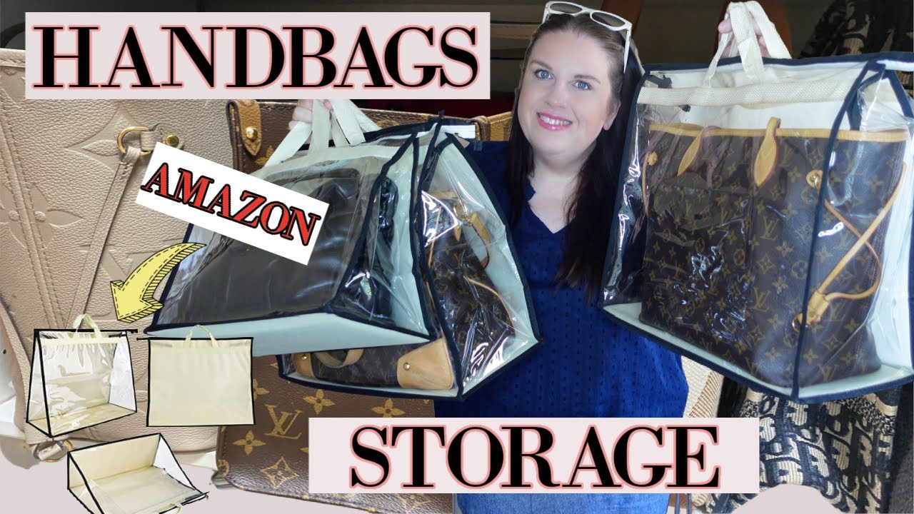 HOW I STORE & ORGANIZE MY LUXURY HANDBAGS! 