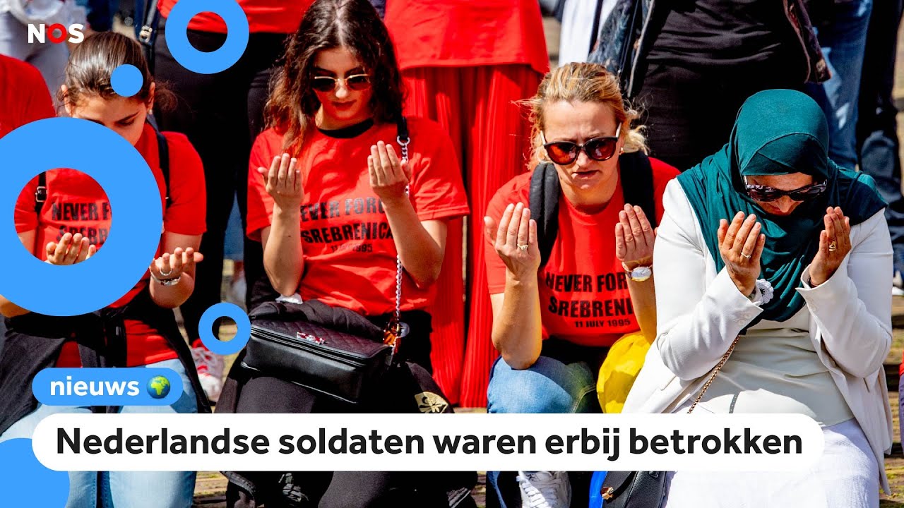 Herdenking van oorlogsgeweld en moorden in Srebrenica