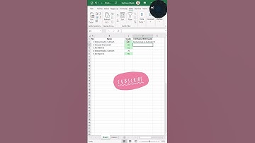 Concatenate Function - Merge Data in Excel