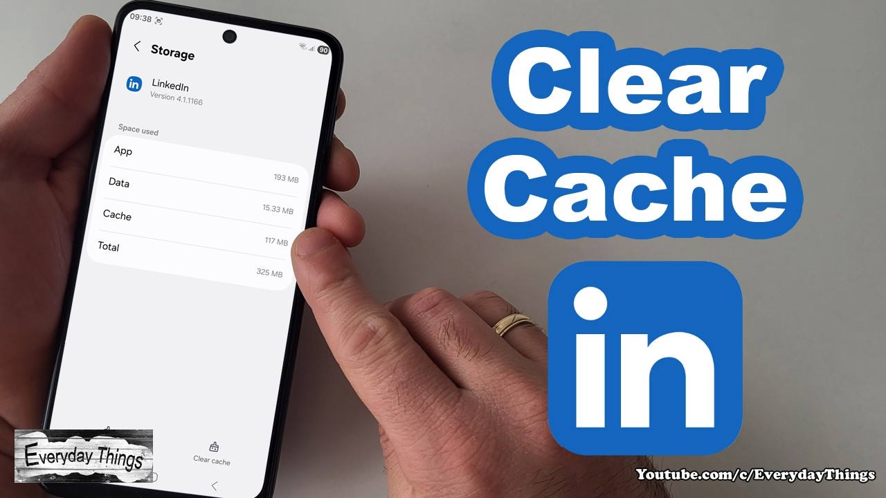 How to Clear Cache on LinkedIn App (Android) - YouTube