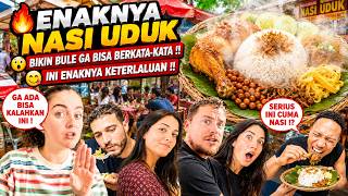 NASI UDUK ENAKNYA KETERLALUAN KATA OM MBAK BULE !😯 screenshot 1