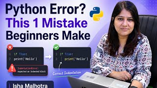 Python Error? This 1 Mistake Beginners Make | Python for data analyst 