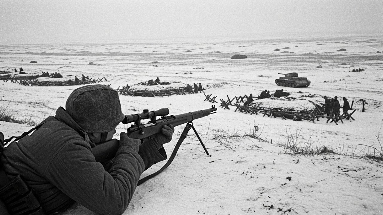 Vojáci Wehrmachtu nemohli uvěřit, že sovětští odstřelovači trefili z jednoho kilometru