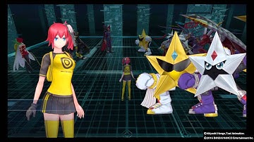 DIGIMON STORY CYBER SLEUTH DLC quest making a hero movie