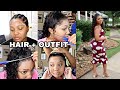 FULL GRWM →HAIR + OUTFIT! 29th Birthday Dinner Date. FT. WOWAFRICAN