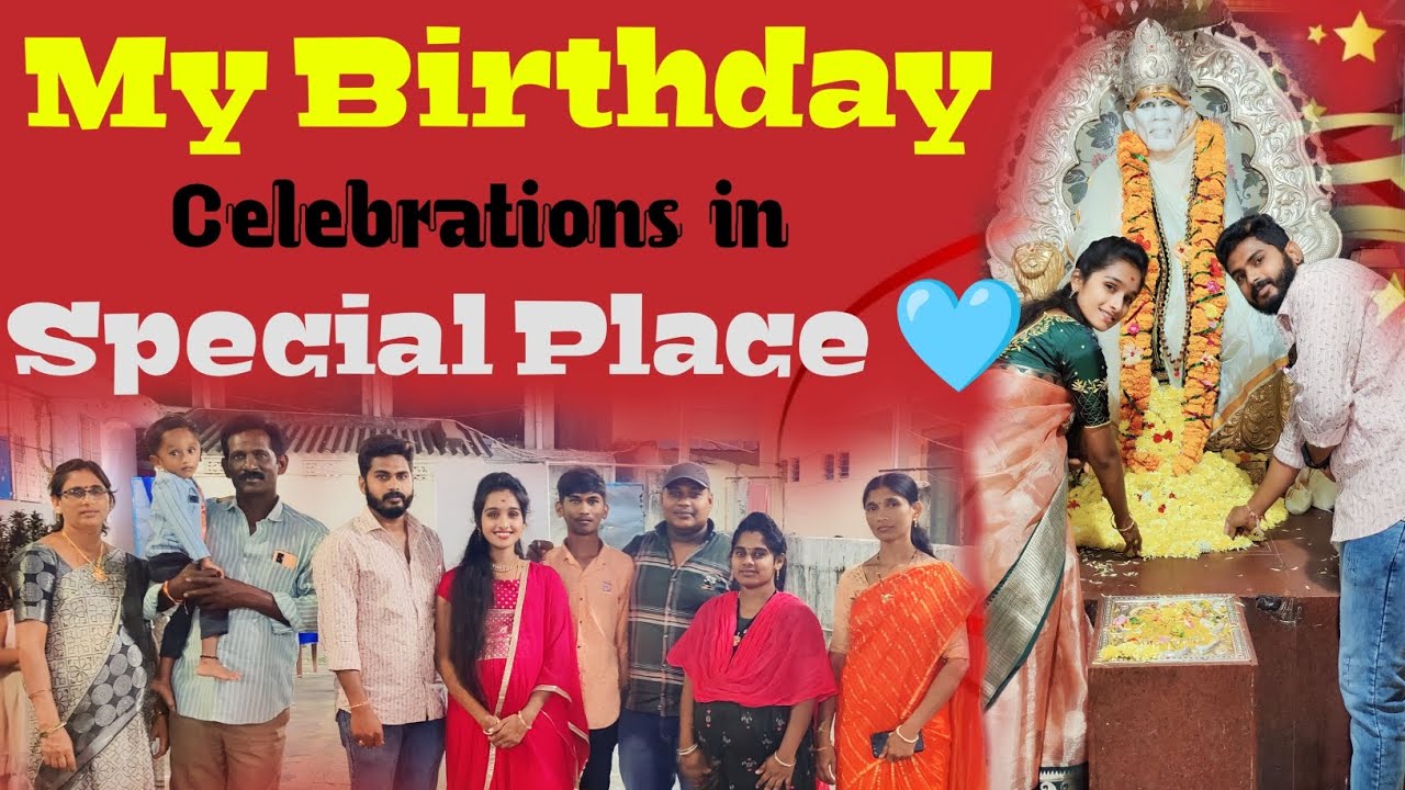 My Birthday Celebrations in Special Place ❤️🥳🎉 || Part 2 || Luckyhema Pavangoud || Telanganapilla
