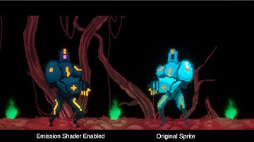 2D Sprite Emission Shader - Bringing Nano B.U.C.K.Y to Unity3D from GameMakerStudio