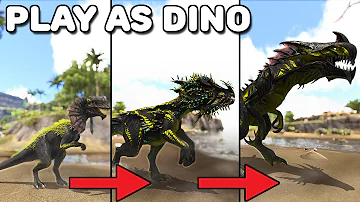 THE REAPER KING PROGRESSION LINE | PLAY AS DINO | ARK SURVIVAL EVOLVED