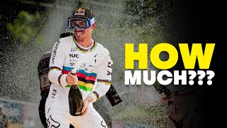 How much are the top MTBers actually worth? | Loic Bruni, Kate Courtney & Finn Iles | Fast Life S3E5