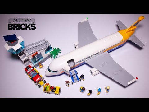 LEGO City Airplanes,Airport,Cargo,Jet. Update of our city planes. A LEGO Mad Family. #Lego #City #Ai. 