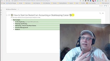 Use Dynalist to Outline Content