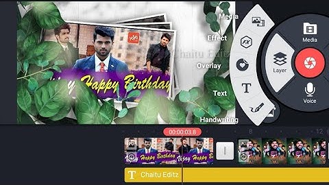 Kinemaster Tutorial make Awesome photo slideshow WhatsApp status video in kinemaster telugu|Chaitu