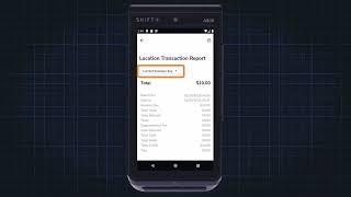 Shift4 One: Location Transaction Report
