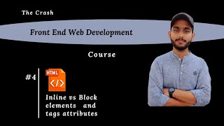 Inline vs Block elements and attributes of tags| frontend development course # 4 | ProgramWithKashif